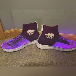 Kansas State University High-Top LED Light -up tennis shoes